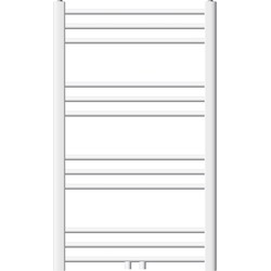 Badkamerradiator Sahara 600x800 mm wit recht met middenaansluiting