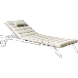 Beliani CESANA PREMIUM - Zitkussen-Beige-Polyester