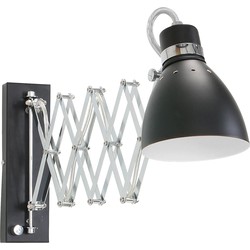 Steinhauer wandlamp Spring - zwart -  - 6290ZW