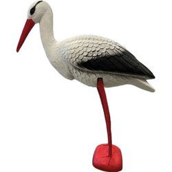 Deco vogel ooievaar
