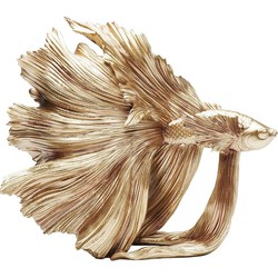 Kare Decofiguur Betta Fish Gold Small