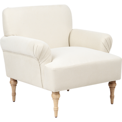 Beliani FREDROS - Fauteuil-Beige-Polyester