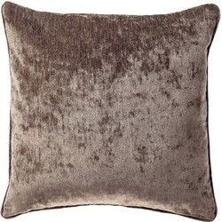 Dutch Decor LEWY - Sierkussen 45x45 cm - Driftwood - Bruin - Dutch Decor