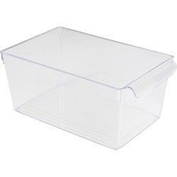 Urban Living Koelkast/keuken organizer - kunststof - 32 x 20 x 14 cm - Keukenkastorganizer
