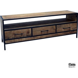 Benoa Knoxville GB 3 Drawer TV Cabinet 150 cm