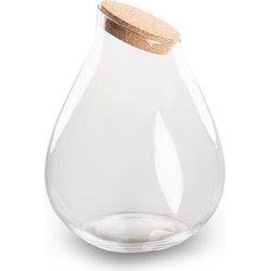 URBANJNGL - Terrarium met kurk - Drop XXL - Gesloten terrarium ↑ 43 cm