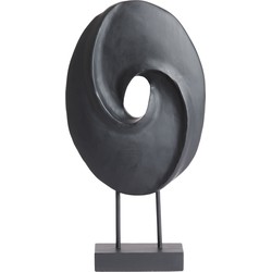 Light & Living - Ornament op voet 24x9x46,5 cm ZORATI hout zwart