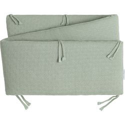 Baby's Only Bed/boxbumper Mood - Laurel Green - 180x30x4 cm