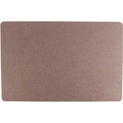 Unique Living | Placemat Twinkle | Rechthoekig | Polyester | Bruin | 28x43cm