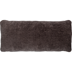 WOOOD Mojo Kussen - Ribstof - Bruin - 30x70x10