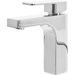 IRUPU - Wastafelkraan - Zilver - Messing