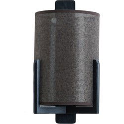 Light & Living - Wandlamp LITTO - 22x18x36cm - Zwart