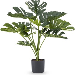 Greenmoods Kunstplant Monstera Deluxe - Nep plant - 1 Stuk - 75cm  -