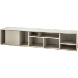 vtwonen Letterba(n)k XL Wandmeubel - Grenen - Dust - 40x194x40