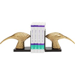 Boekensteun Golden Bird (2/set)