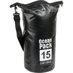 Decopatent® Waterdichte Tas - Dry bag - 15L - Ocean Pack - Dry Sack - Survival Outdoor Rugzak - Drybags - Boottas - Zeiltas -Zwart
