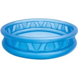 Zacht zwembad met opblaasbare ronde zijkanten voor kinderen en gezinnen - INTEX - 188x46cm - Capaciteit 666L - Blauw