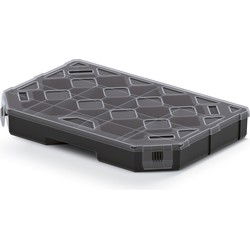 Kistenberg Sorteerbox/vakjes koffer - 14 vaks - kunststof - 28 cm - Opbergbox