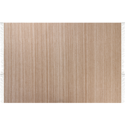 Beliani MALHIA - Gevlochten-Beige-Synthetisch materiaal