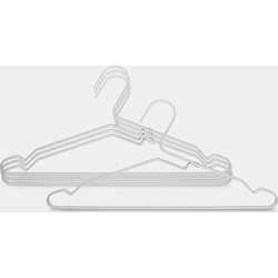 Aluminium Kledinghangers, set van 4 - Silver