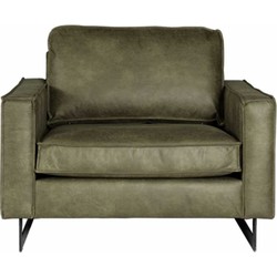 Loveseat - Riverdance - leer Dalton groen