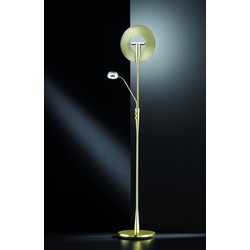 Moderne Vloerlamp  Quebec - Metaal - Messing