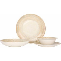 Bonna Serviesset (Medium) - Patera - 24 delig - 6 Personen - Porselein