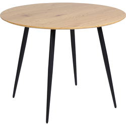 Beliani BJORKA - Eettafel-Lichte houtkleur-MDF