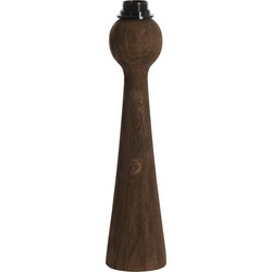 Light&living Lampvoet Ø9x40 cm FESTINA hout mat donker bruin