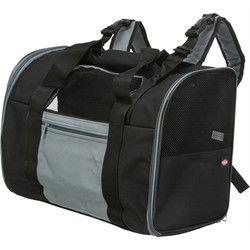 TRIXIE RUGZAK CONNOR TOT 8 KG ZWART / GRIJS 42X21X29 CM