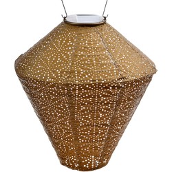 Lumiz Solar Buitenlampion Sashiko Diamond - Solar Tuinverlichting - 28 cm