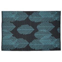 MEZRA - Outdoor kleed - Zwart - 140 x 200 cm - PVC
