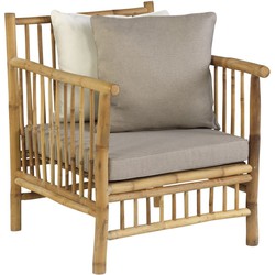 Bamboo Armchair Taupe