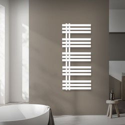 Iron EM Design badkamerradiator 500x1200 mm Wit
