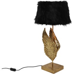 Rootsmann Tafellamp Vleugels | Goud Zwart