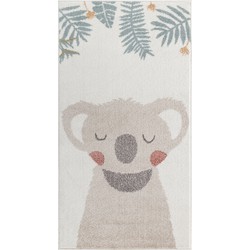 Kinderkamer Vloerkleed, KinderTapijt, SpeelTapijt - Koala KOOKY - Meerkleurig/Taupe - 80x150 cm