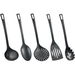 Metaltex Nylon Keukengerei Zwart 5 Stuks