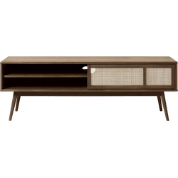 Boas houten tv meubel gerookt eiken - 150 x 45 cm