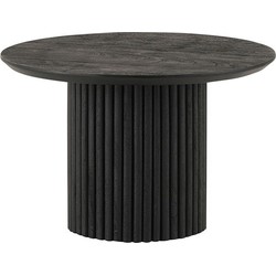 Salontafel Ø60, Acacia Black