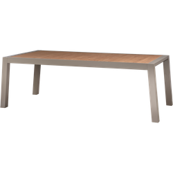 WOOOD Sulphur Tuintafel - Hout/Aluminium - Zand - 75x220x100