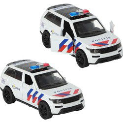 112 Pull-Back Politie SUV 1:36 + Licht en Geluid