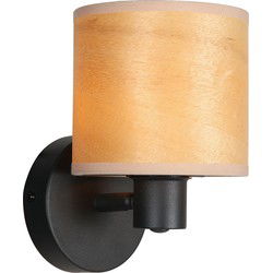 Mexlite - spot - Bambus - naturel - bamboe - Ø 12cm - E14 - 3665ZW