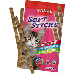 Kat sticks zalm en forel 3st