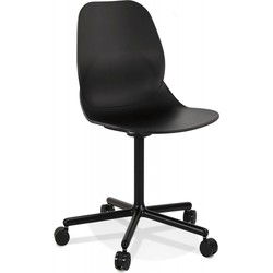 MAGELLAN moderne bureaustoel 55x55x81 cm Zwart