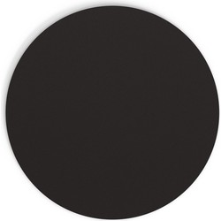 Kave Home - Ronde tafelblad Tiaret zwart Ø90cm
