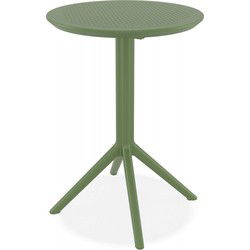 GIMLI 60 DINING ronde klaptafel 60x60x74 cm Groen