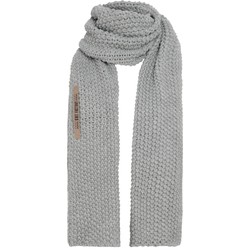 Knit Factory Carry Sjaal - Licht Grijs - 200x35 cm