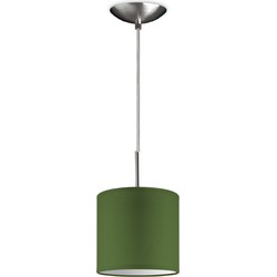 hanglamp tube deluxe bling Ø 16 cm - groen