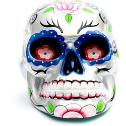 Mexican Sugar Skull - Silver - M