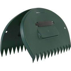 Talen Tools Bladgrijpers - groen - kunststof - 25 x 39 cm - Harken